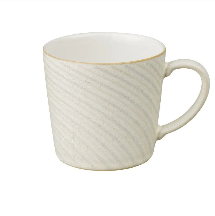 DENBY IMPRESSION CREAM ACCENT LARGE MUG