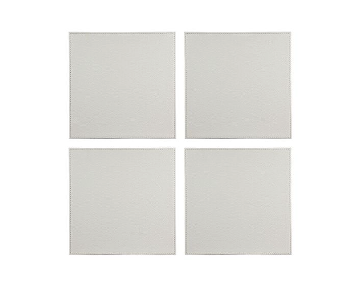 DENBY NATURAL FAUX LEATHER PLACEMAT X 4