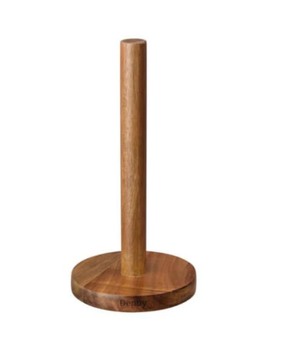 DENBY WOODEN KITCHEN ROLL HOLDER