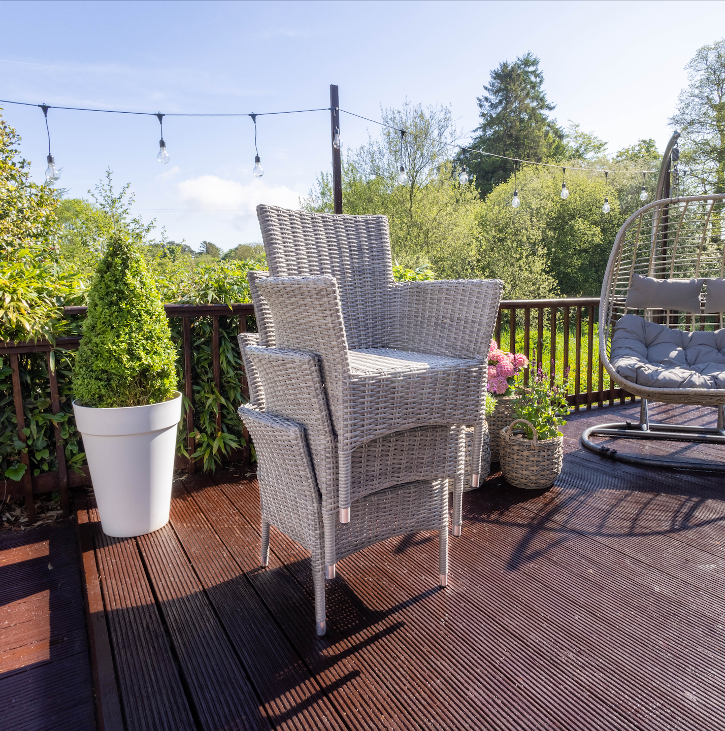 Somerset Rattan 4 Seater Garden Furniture Set