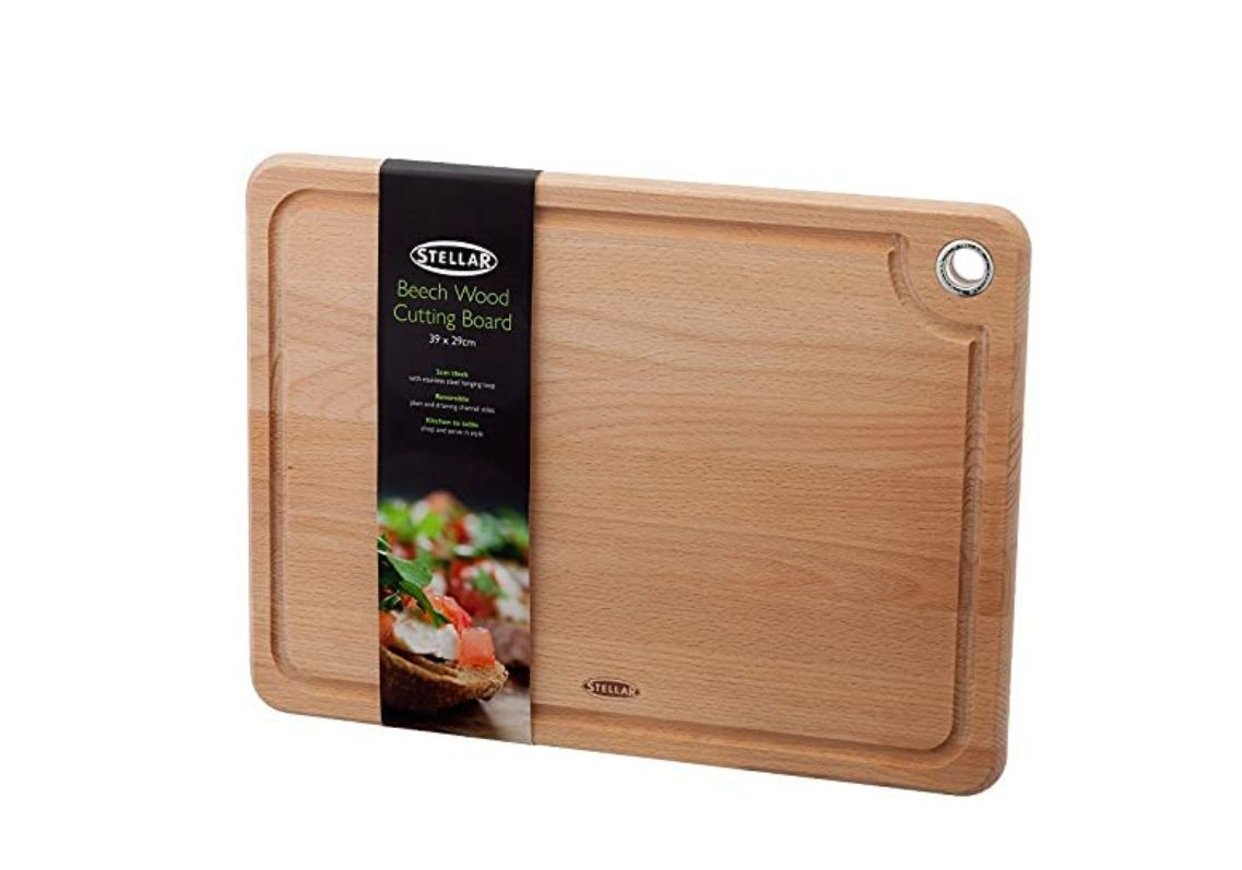 Stellar Kitchen, 39 x 29 x 2cm Beech Cutting Board