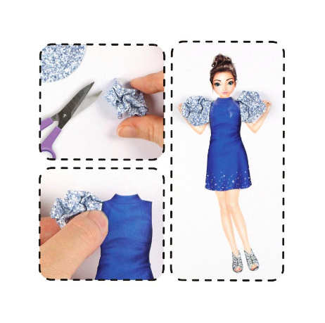 TOPModel Dress Me Up Collage Book