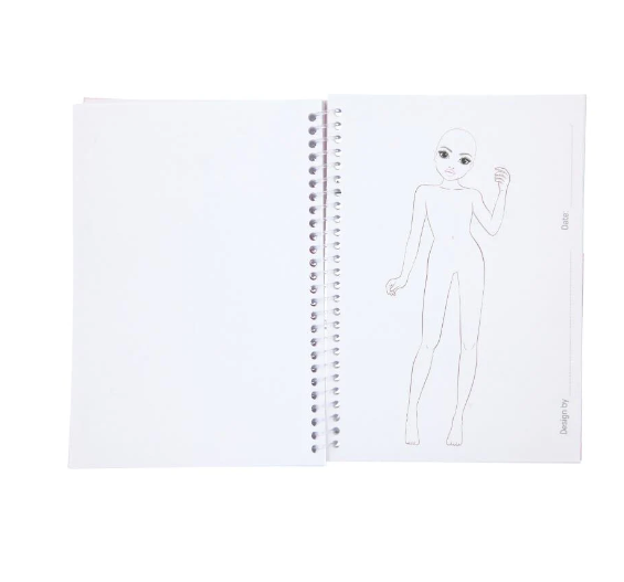 TOPModel Pocket Colouring Book