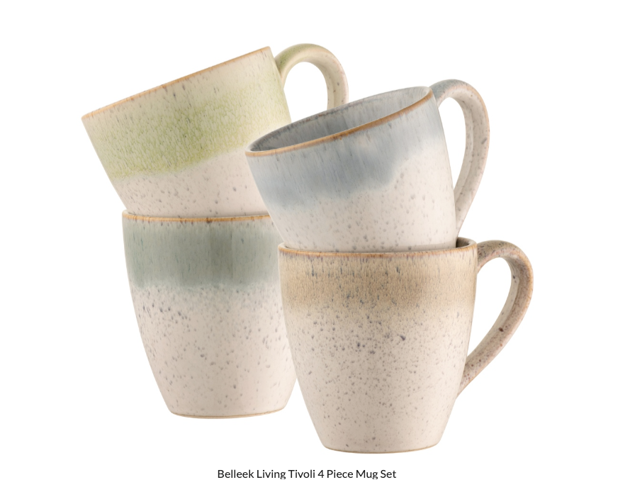Tivoli 4 Piece Mug Set