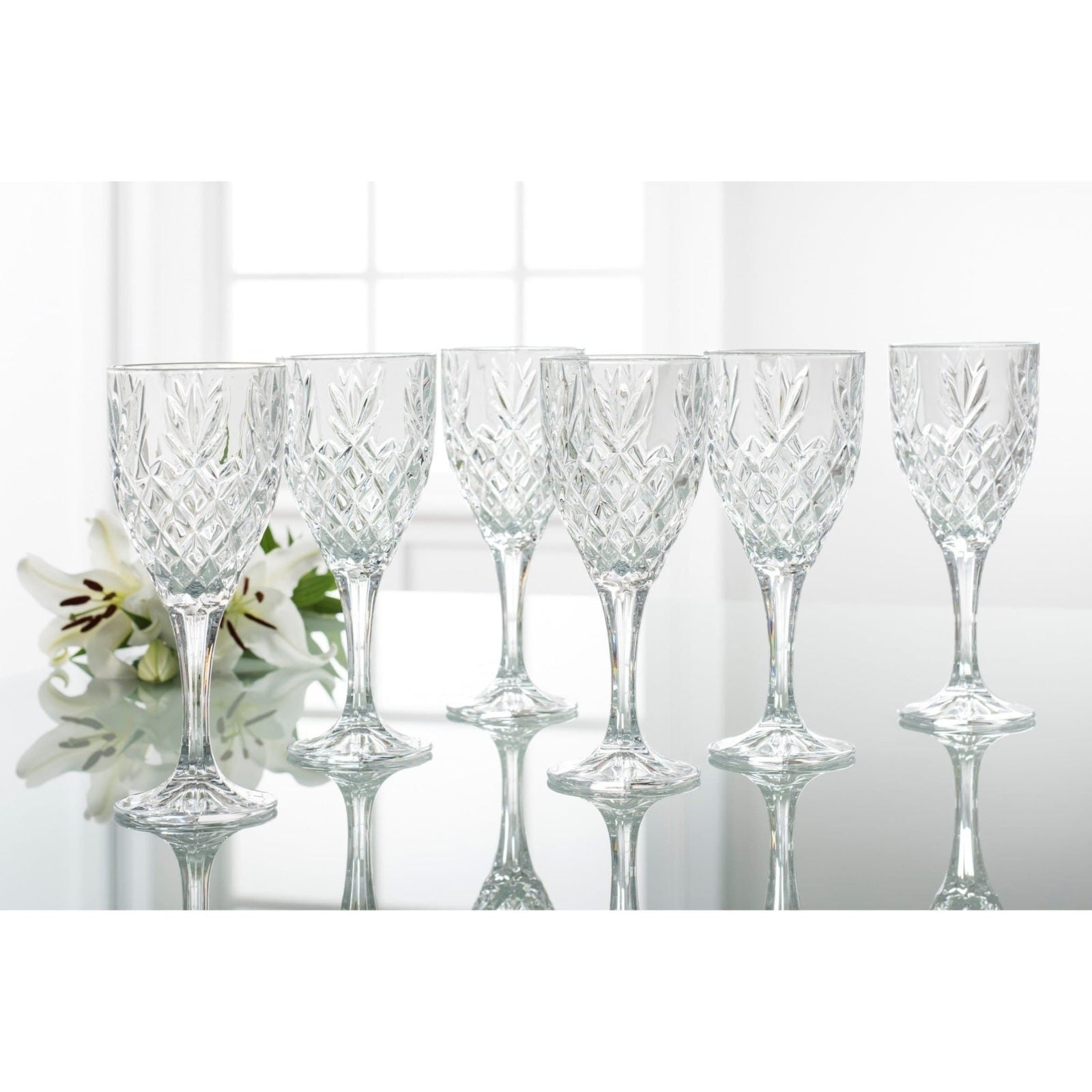 Galway Crystal Renmore Goblets set of 6 – Cois na hAbhann