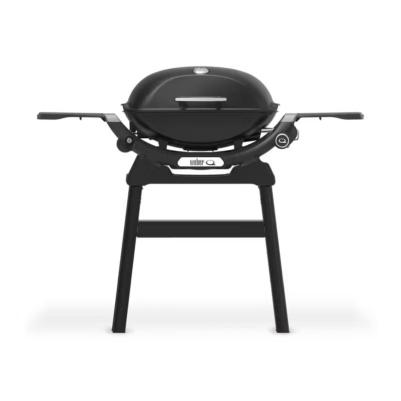 Q 2200N GAS BARBECUE WITH SIDE TABLES AND COMPACT STAND