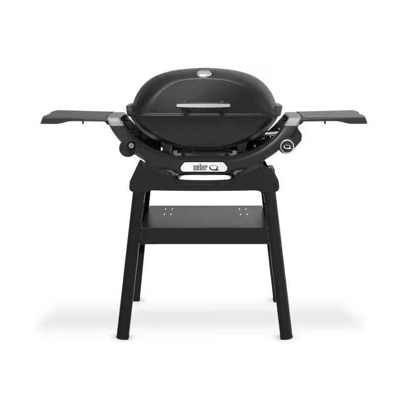 Q 2200N GAS BARBECUE WITH SIDE TABLES AND COMPACT STAND