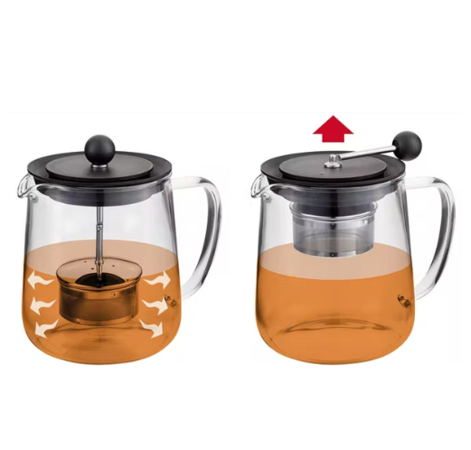 Judge 6 Cup Glass Teapot, 750ml