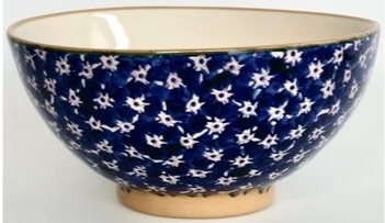 Lawn Veg Bowl Dark Blue