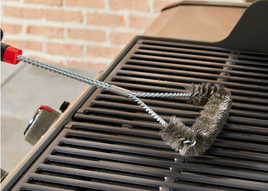 Weber 46 cm Three-Sided Grill Brush