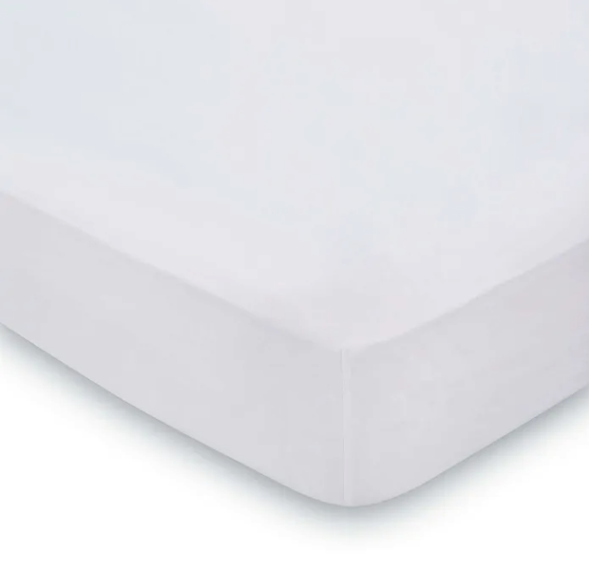 220TC FITTED SHEET PLATINUM