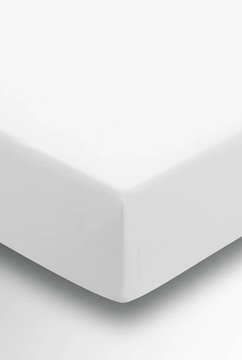 220TC FITTED SHEET WHITE