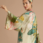 Delicate Tropics Kimono Jacket - Sage