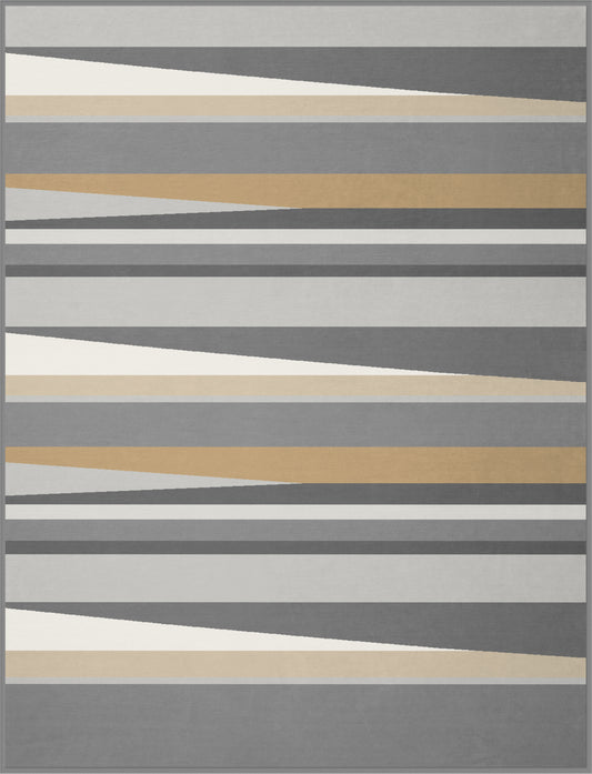Biederlack Cotton Home Throw Crossover Camel