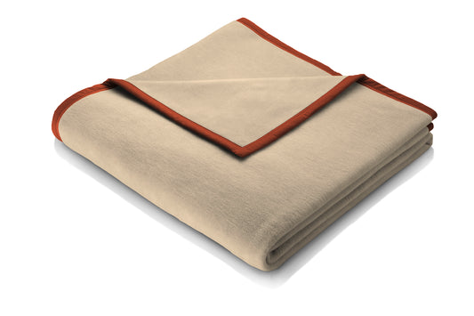 Cotton Throw Contrast Plain