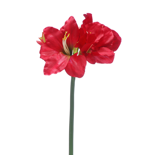 80cm red flower stem