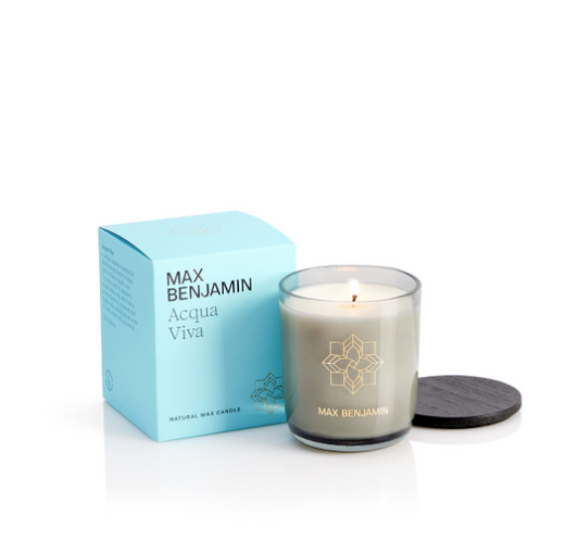 Acqua Viva 210g Luxury Candle & Lid