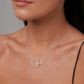 Anahi Rhodium Necklace