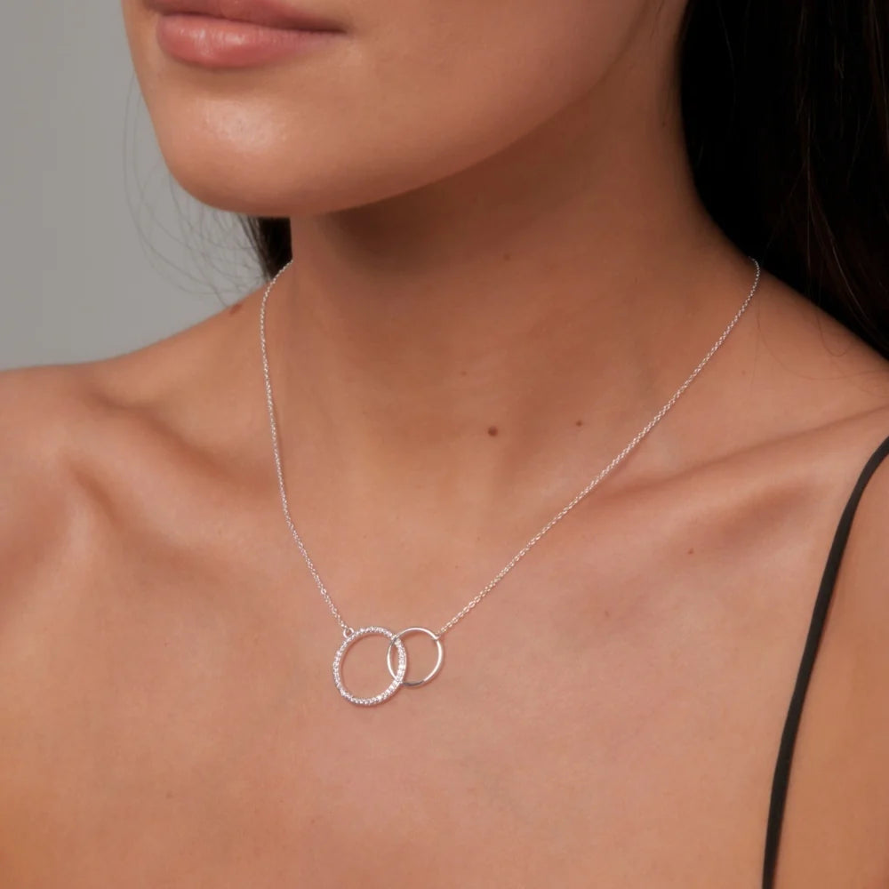 Anahi Rhodium Necklace