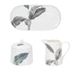 Birds of Paradise Sugar,Creamer&Tray