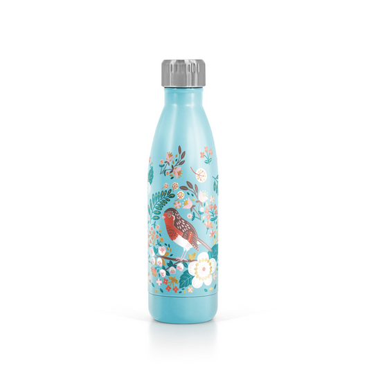 Birdy Metal Water Bottle - Robin