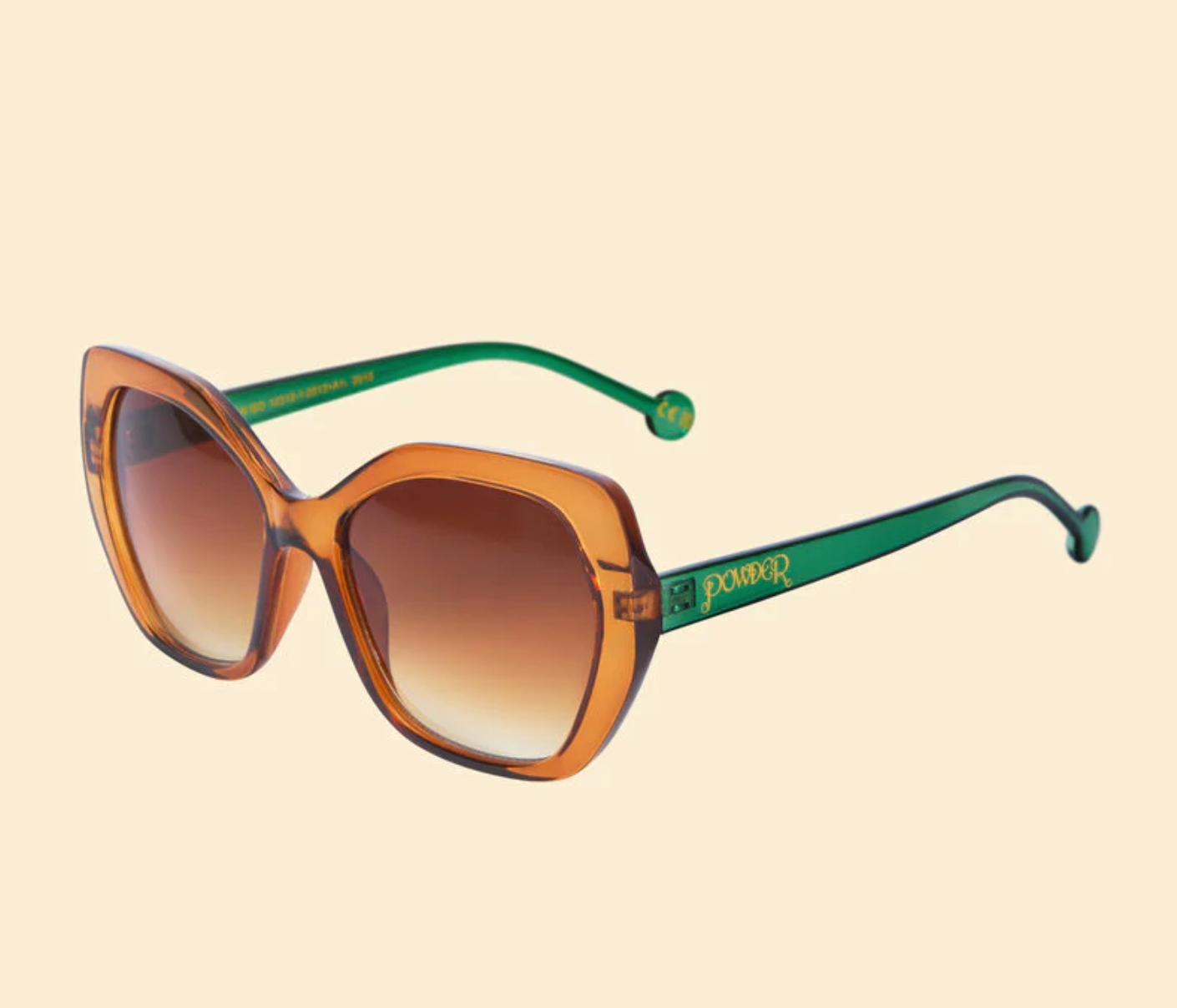 Briana Limited Edition Sunglasses - Mandarin/Sage