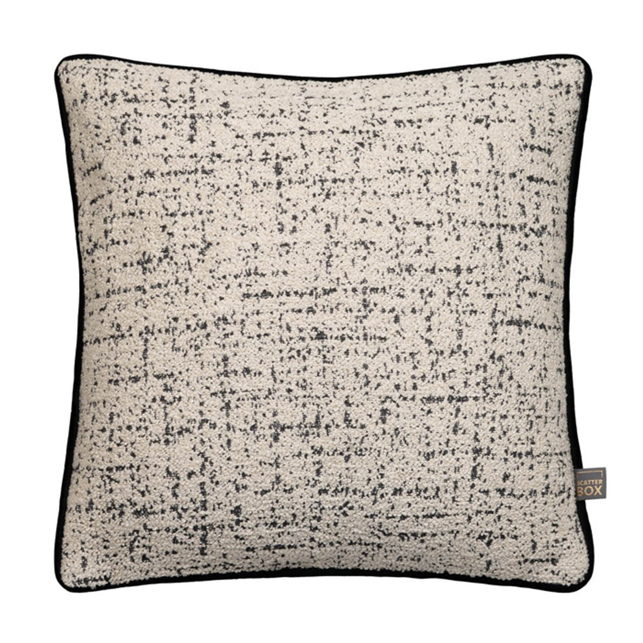 SCATTERBOX CUSHION COCO 43X43CM CREAM / BLACK