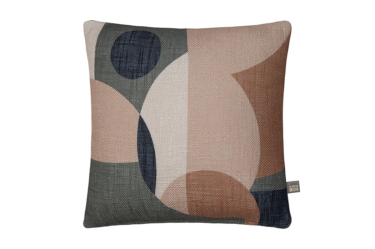 CUSHION MID CENTURY 45X45CM GREEN