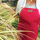 Canvas Apron Red