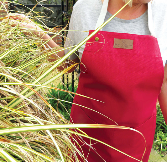 Canvas Apron Red