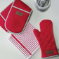 Canvas Ovenglove Red