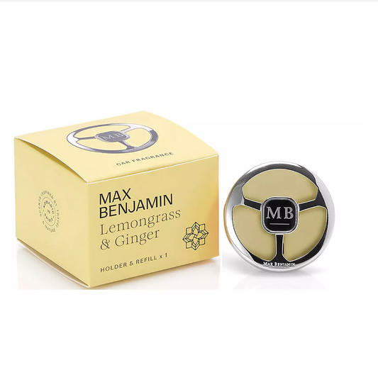Car Fragrance Lemongrass & Ginger Dispenser