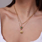 Carly Malachite Layered Necklace