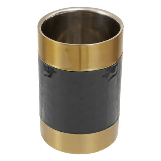 Carolina Black Enamel Wine Cooler