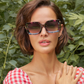 Cece Luxe Sunglasses - Violet Tortoiseshell