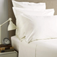 400 TC Sateen Oxford Pillowcase Pair Ivory