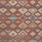 Cotton Rich Throw Aztec Terracotta