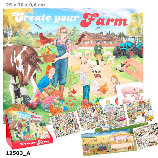 Create Your Farm Colouring Book