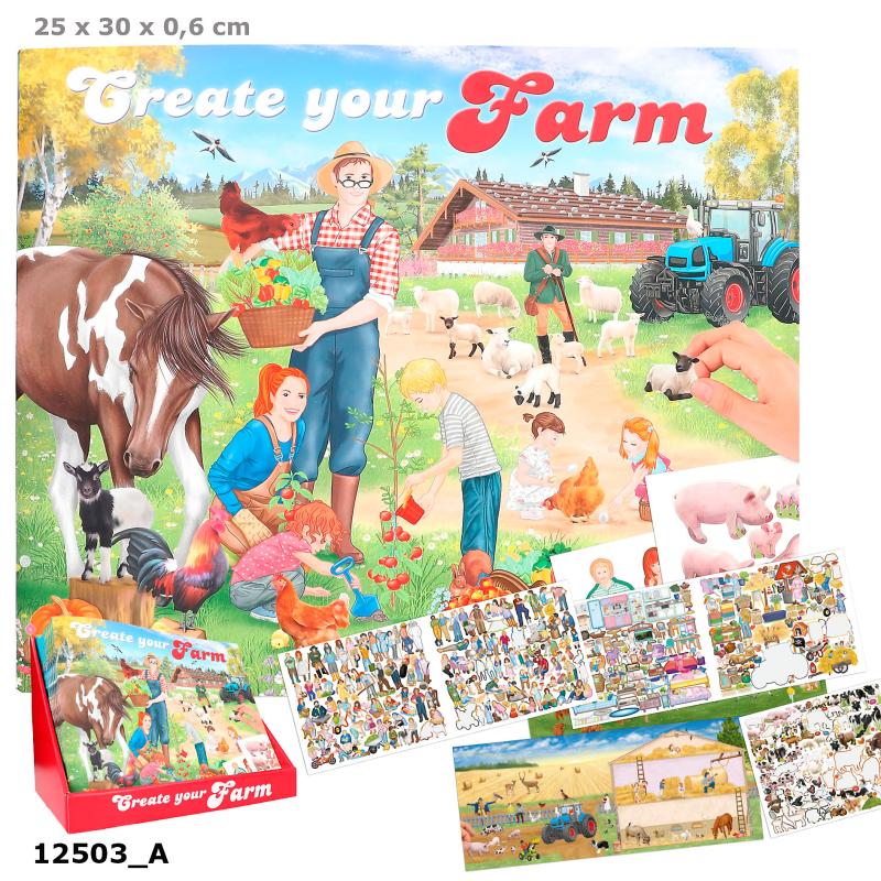 Create Your Farm Colouring Book