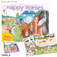 Create Your Happy Horses Colouring Book