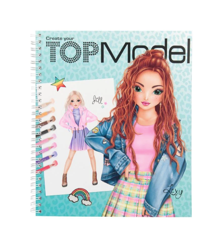 Create Your TOPModel Colouring Book