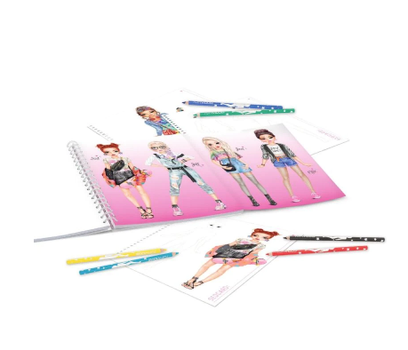 Create Your TOPModel Colouring Book