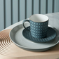 DENBY IMPRESSION CHARCOAL BLUE ACCENT SMALL PLATE