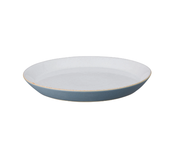 DENBY IMPRESSION CHARCOAL BLUE MEDIUM PLATE
