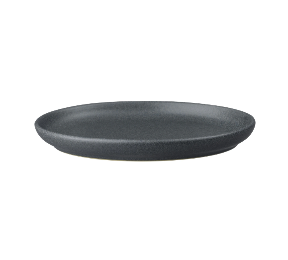 DENBY IMPRESSION CHARCOAL SMALL OVAL TRAY