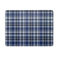 DENBY SET OF 6 ELEMENTS CHECKS BLUE/BLACK PLACEMATS