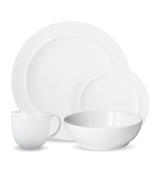 DENBY WHITE by DENBY 16 PIECE TABLEWARE SET