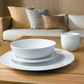 DENBY WHITE by DENBY 16 PIECE TABLEWARE SET