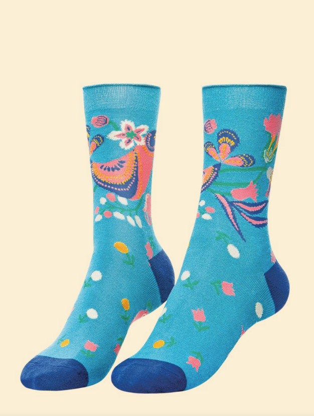 Dainty Birdie Ankle Socks