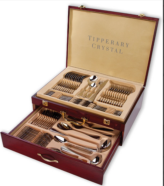Tipperary Crystal Elegance 72  Piece Cutlery Canteen